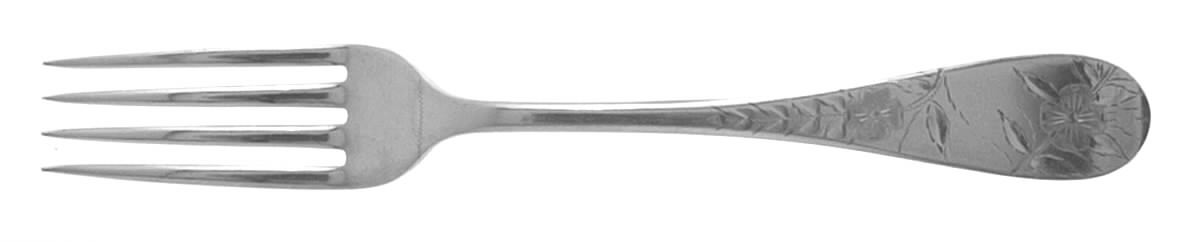 Rose (Silverplate, 1886) Fork by International Silver-1