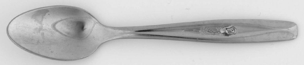 Rosebud (Stainless) Demitasse Spoon by International Silver-1