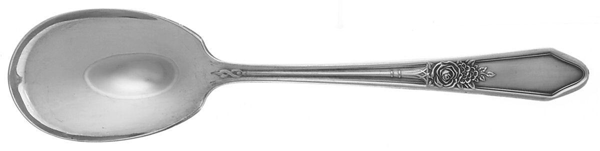 Rosedale I (Silverplate, 1933) Sugar Spoon by International Silver-1