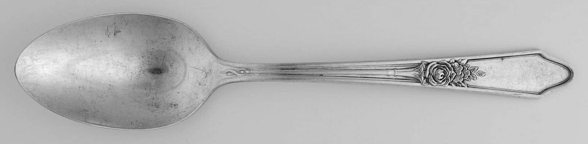 Rosedale I (Silverplate, 1933) Tablespoon (Serving Spoon) by International Silver-1