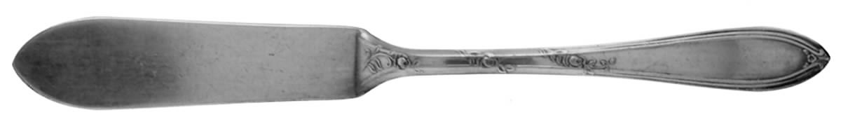 Rosemary (Silverplate, 1919) Flat Handle Master Butter Knife by International Silver-1