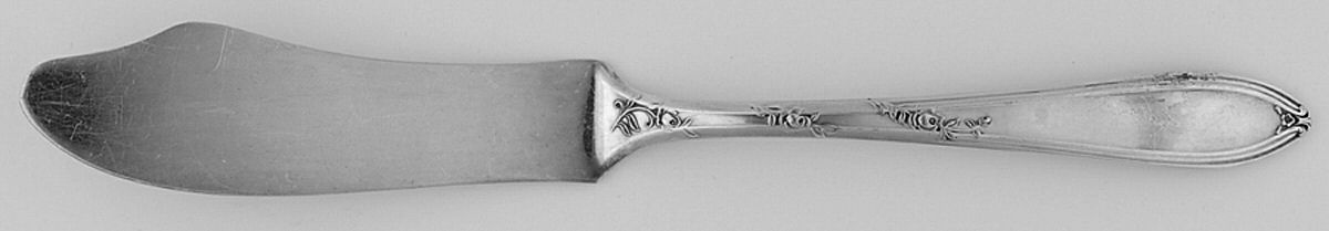 Rosemary (Silverplate, 1919) Flat Handle Master Butter Knife by International Silver-1