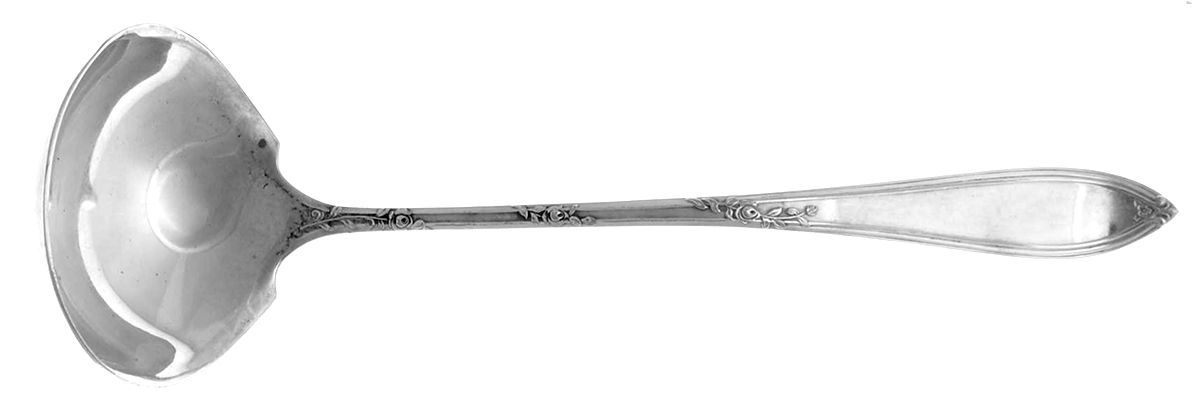 Rosemary (Silverplate, 1919) Solid Piece Cream Ladle by International Silver-1