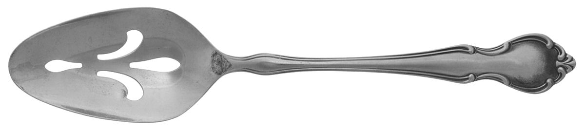 Royal Splendor (Stainless) Pierced Tablespoon (Serving Spoon) by International Silver-1