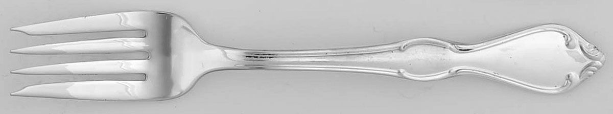 Roxanne (Silverplate, 1966) Individual Salad Fork by International Silver-1