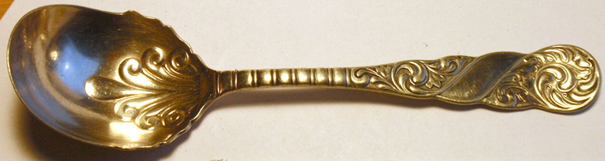 Royal (Silverplate, 1890) Sugar Spoon by International Silver-1