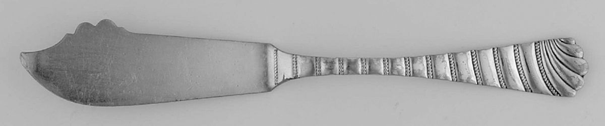 San Diego (Silverplate, 1889) Flat Handle Master Butter Knife by International Silver-1