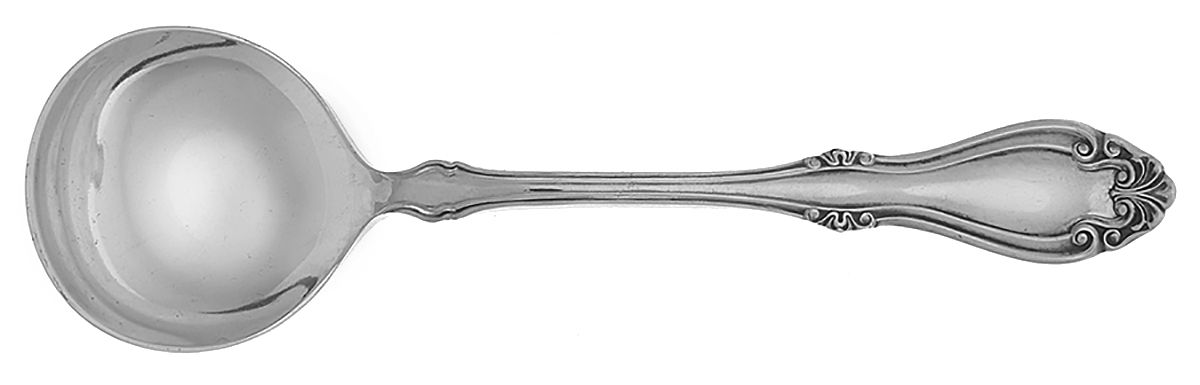 Salem (Silverplate, 1911) Round Bowl Soup Spoon (Bouillon) by International Silver-1