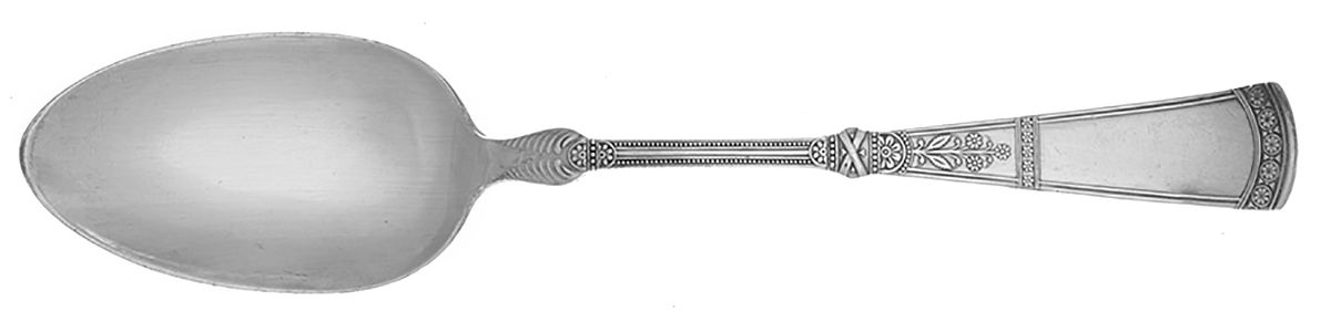 Saratoga (Silverplate, 1881) Tablespoon (Serving Spoon) by International Silver-1
