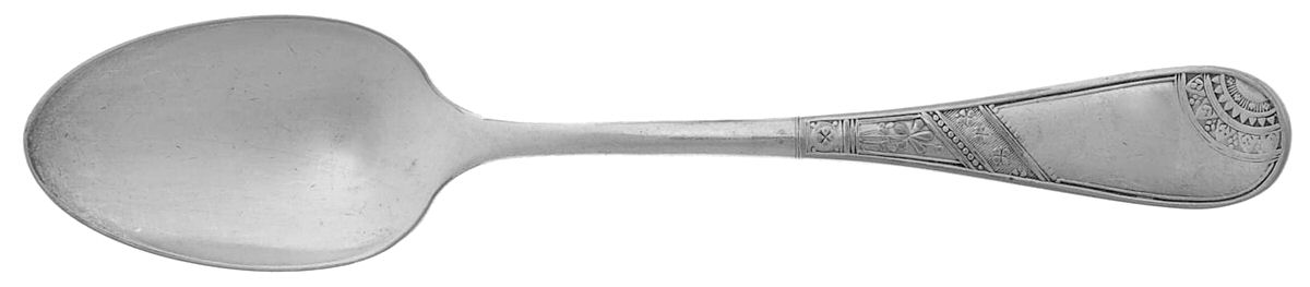 Saratoga-Angelo (Silverplate, 1883) Teaspoon by International Silver-1