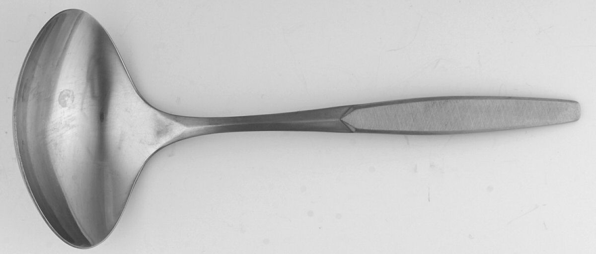 Saturna (Stainless) Solid Gravy Ladle by International Silver-1