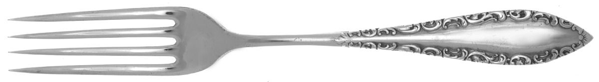 Savoy (Silverplate, 1892) Youth Fork by International Silver-1