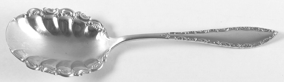 Savoy (Silverplate, 1892) Solid Shell Casserole Spoon by International Silver-1