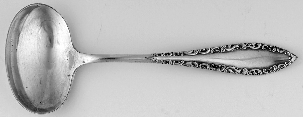 Savoy (Silverplate, 1892) Mayonnaise Ladle by International Silver-1