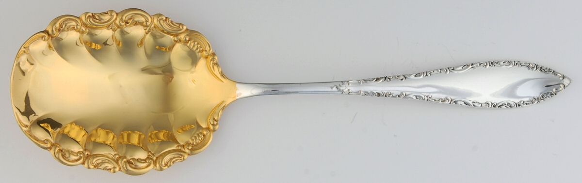 Savoy (Silverplate, 1892) Solid Shell Casserole Spoon by International Silver-1