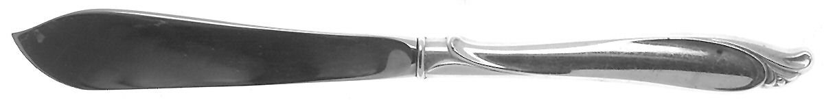 Sculptured Beauty (Sterling, 1957) Hollow Handle Master Butter Knife by International Silver-1