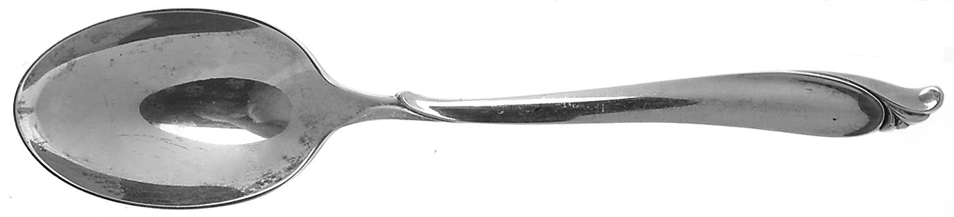 Sculptured Beauty (Sterling, 1957) Dessert/Oval Soup Spoon by International Silver-1