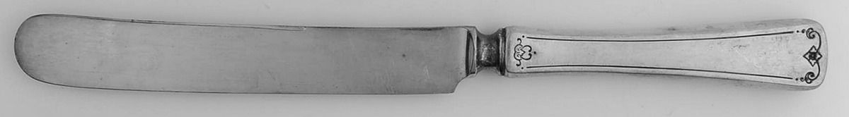 Sedan (Sterling, 1919) Old French Hollow Knife with Bolster by International Silver-1