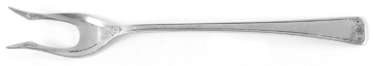 Sedan (Sterling, 1919) Short Handle Pickle/Olive Fork by International Silver-1