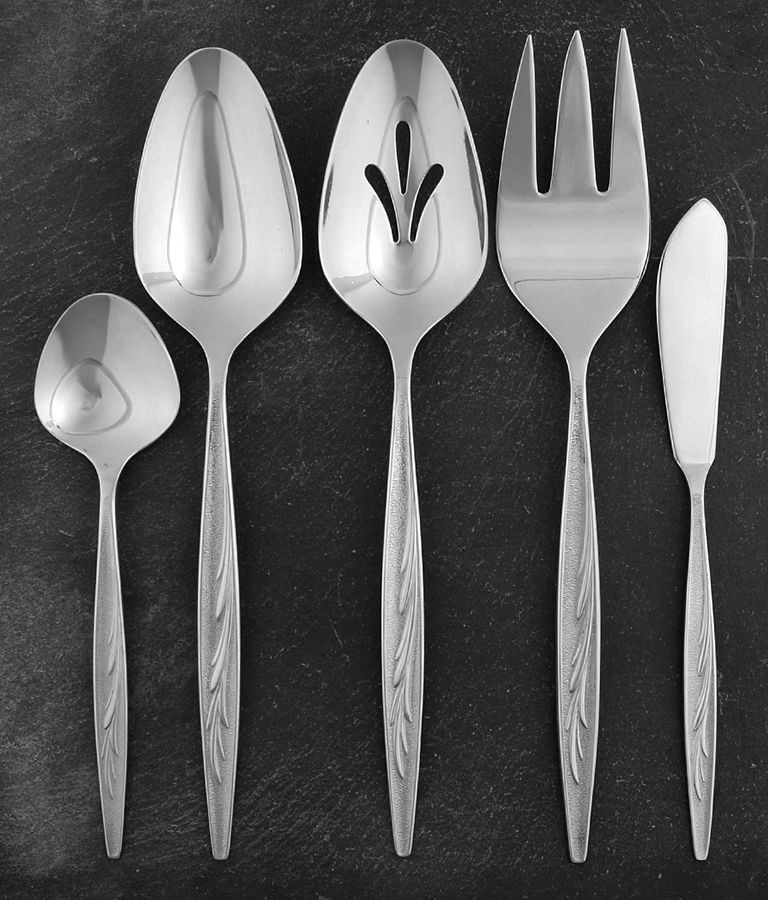Sea Island (Stainless) 5 Piece Hostess Set by International Silver-1