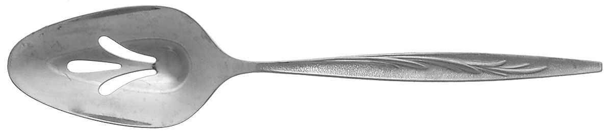 Sea Island (Stainless) Pierced Tablespoon (Serving Spoon) by International Silver-1