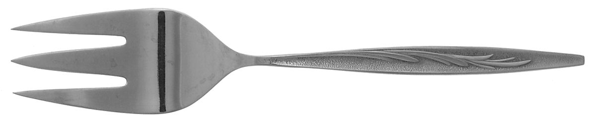 Sea Island (Stainless) Medium Solid Cold Meat Serving Fork by International Silver-1