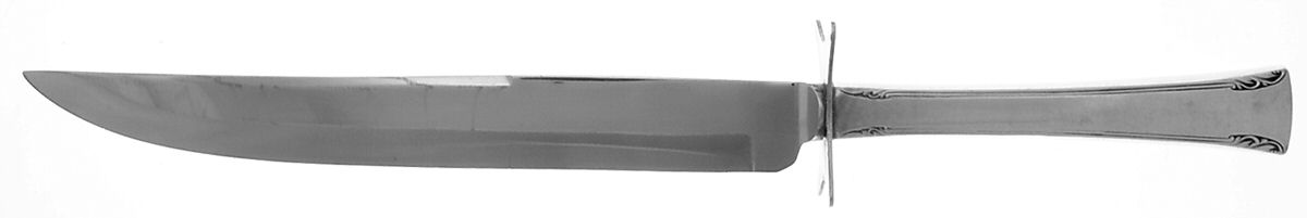 Serenity (Sterling, 1940) Large Stainless Blade Roast Carving Knife by International Silver-1