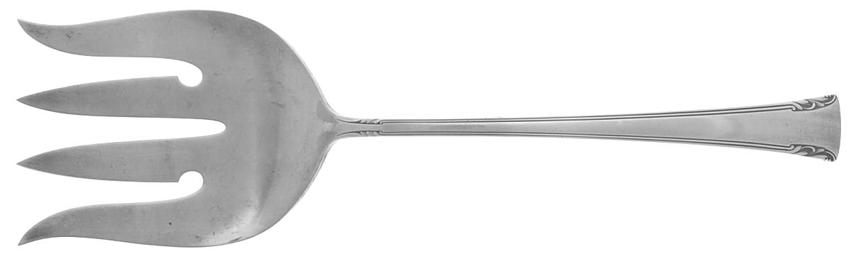 Serenity (Sterling, 1940) Solid Salad Serving Fork by International Silver-1