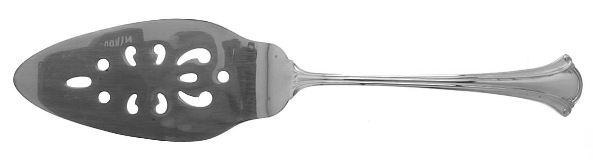 Serenity (Silverplate, 1985) Solid Pierced Pie Server by International Silver-1