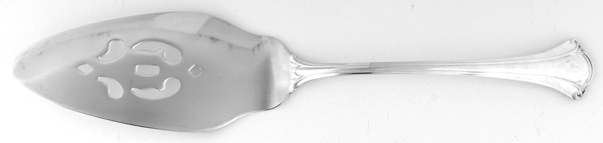 Serenity (Silverplate, 1985) Server-Pie/Solid-Pierced by International Silver-1