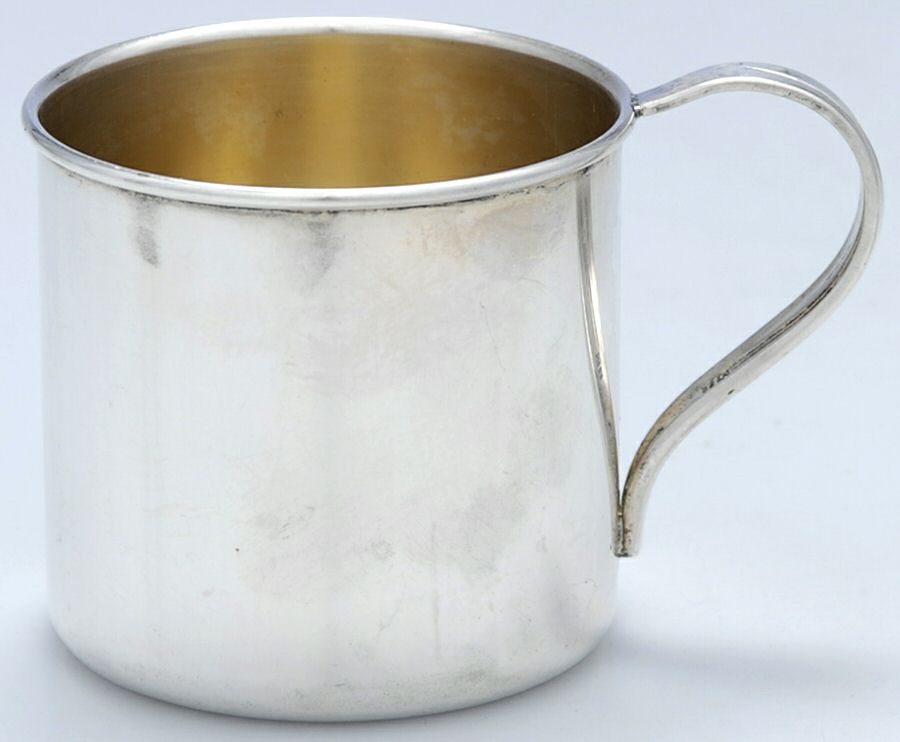 Sea Spray (Silverplate, 1960) Baby Cup by International Silver-1