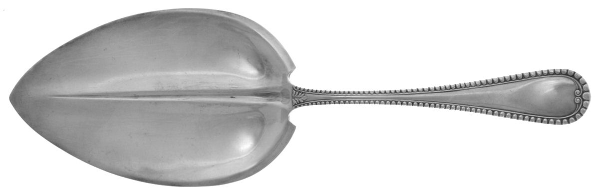 Seville (Silverplate, 1898) Large Solid Pie Knife by International Silver-1