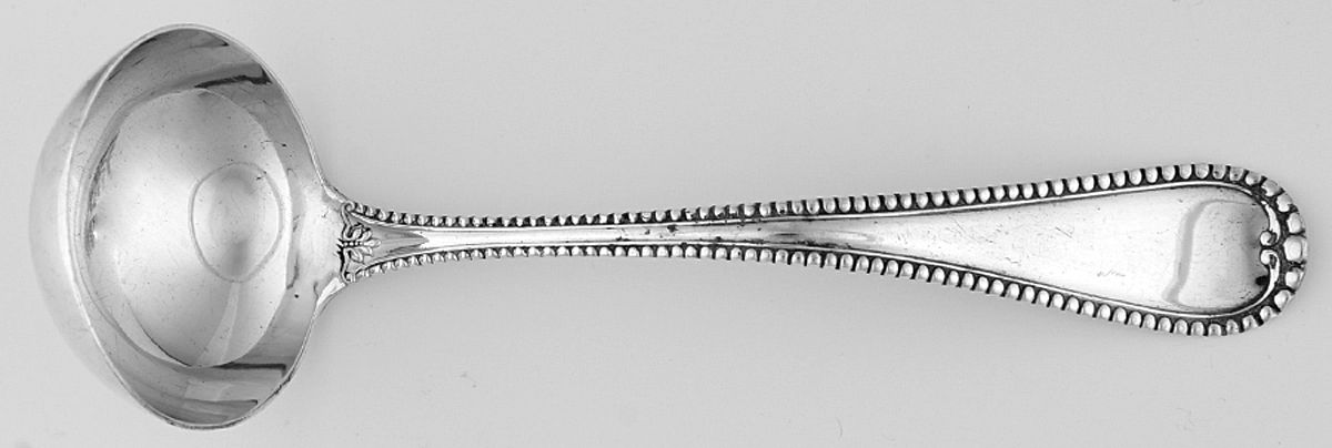 Seville (Silverplate, 1898) Solid Gravy Ladle by International Silver-1