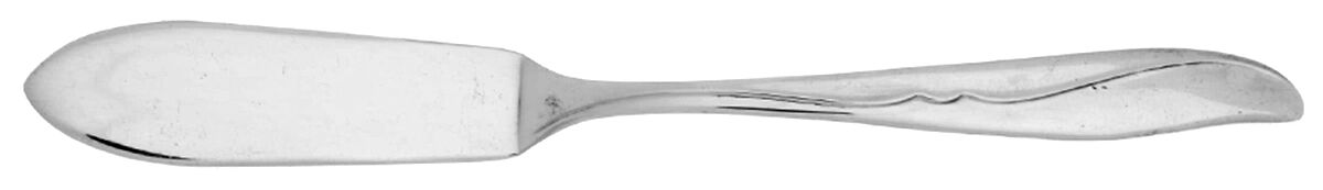 Sea Wings (Silverplate, 1956) Flat Handle Master Butter Knife by International Silver-1
