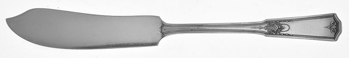 Shakespear (Silverplate, 1924) Flat Handle Master Butter Knife by International Silver-1