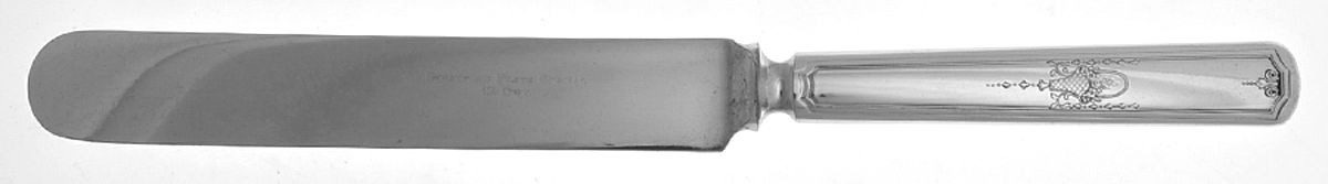 Shakespear (Silverplate, 1924) Blunt Solid Knife by International Silver-1