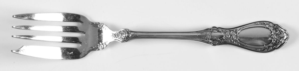 Sharon (Silverplate, 1910) Dessert Fork by International Silver-1