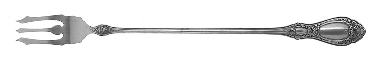 Sharon (Silverplate, 1910) Long Handle Pickle/Olive Fork by International Silver-1