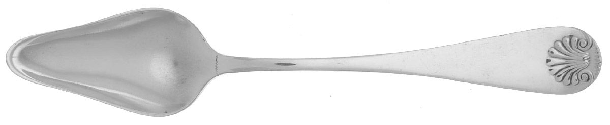 Shell (Silverplate, 1860) Fruit/Orange Spoon by International Silver-1