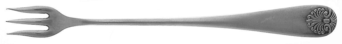 Shell (Silverplate, 1860) Cocktail/Seafood Fork by International Silver-1