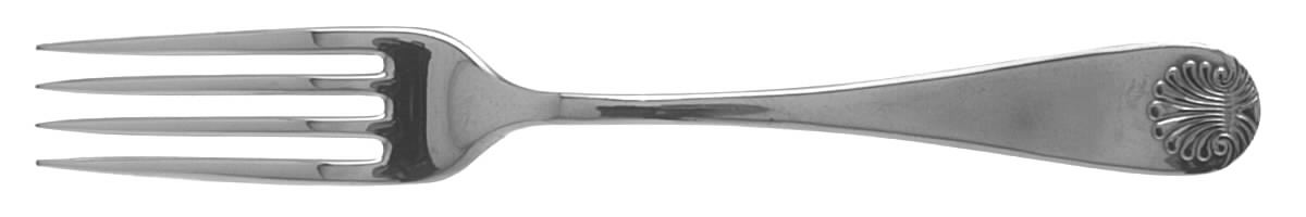 Shell (Silverplate, 1894) Fork by International Silver-1