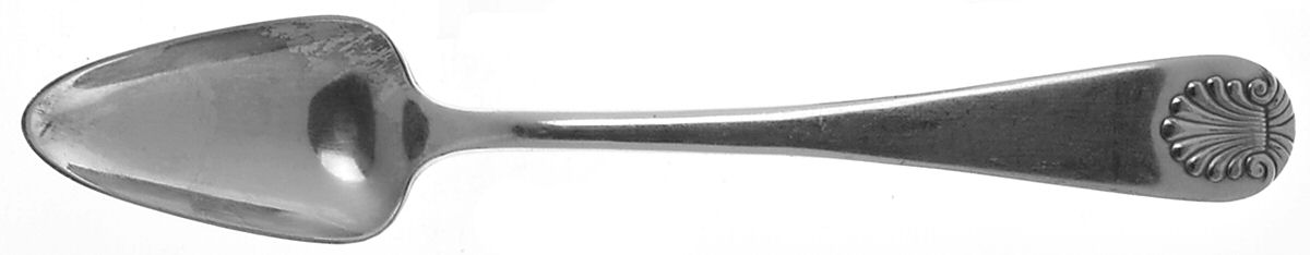 Shell (Silverplate, 1894) Fruit/Orange Spoon by International Silver-1