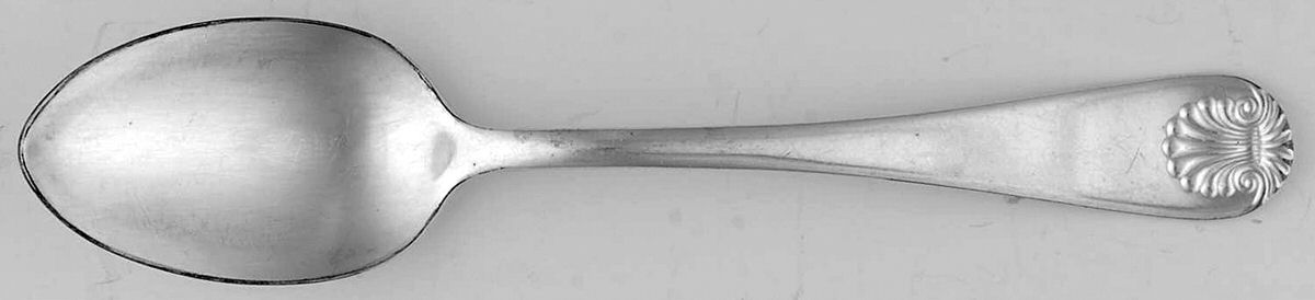 Shell (Silverplate, 1894) Teaspoon by International Silver-1