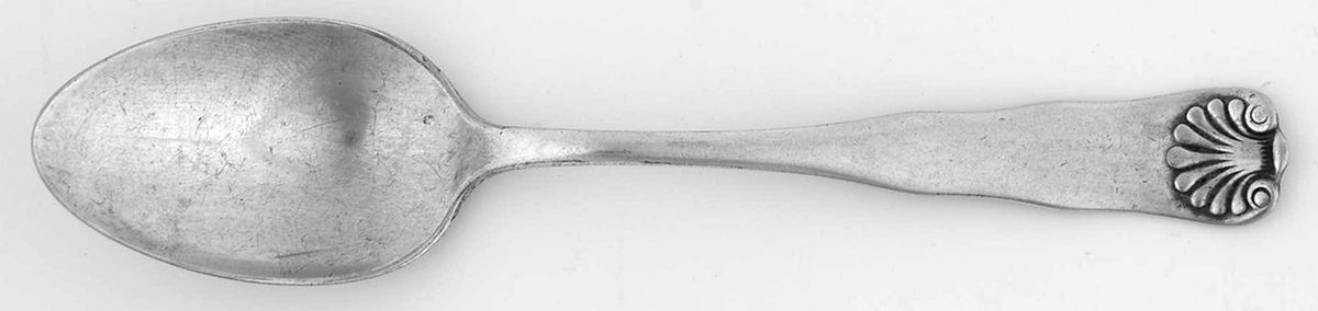 Shell (Silverplate 1886) Teaspoon by International Silver-1