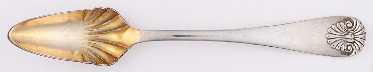 Shell (Silverplate, 1892) Spoon-Fruit/Orange by International Silver-1