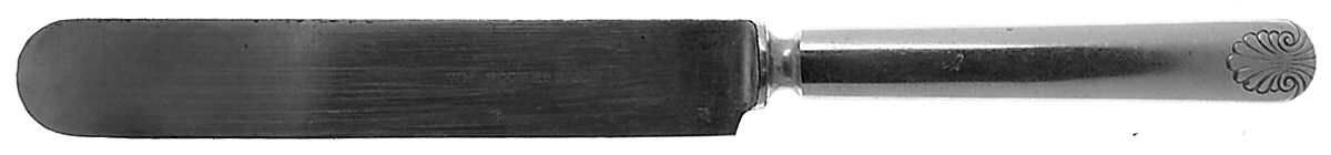 Shell (Silverplate, 1892) Old French Solid Knife by International Silver-1