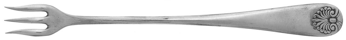 Shell (Silverplate, 1892) Cocktail/Seafood Fork by International Silver-1