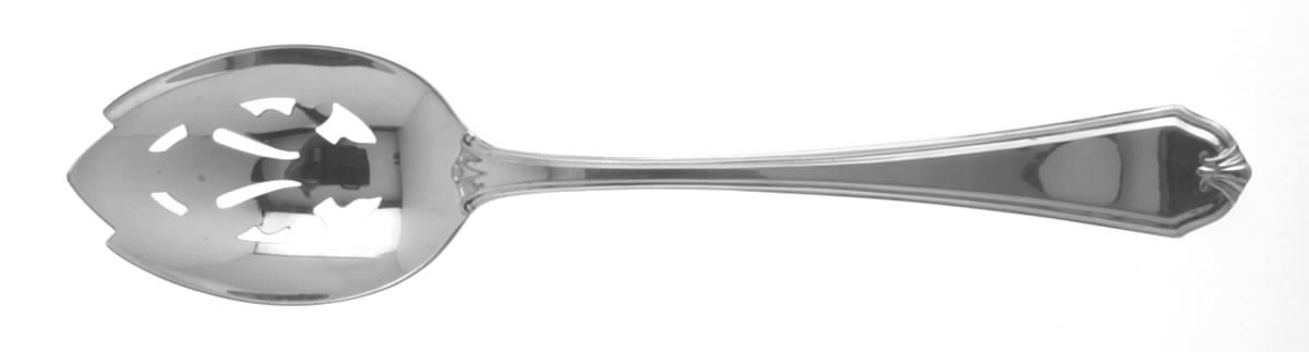 Shirley (Sterling, 1910) Pierced Tablespoon (Serving Spoon) by International Silver-1