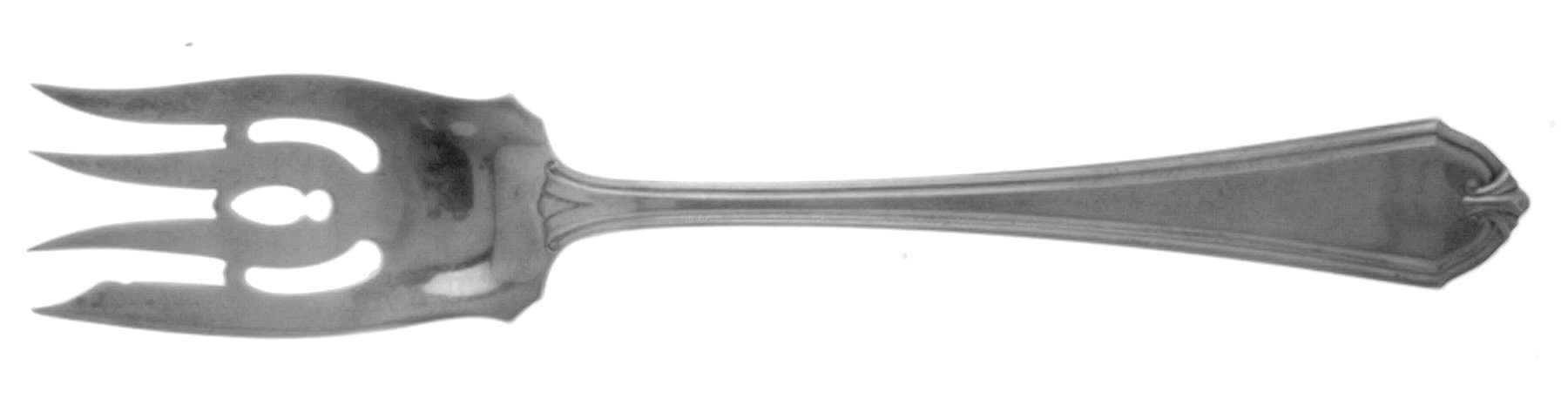 Shirley (Sterling, 1910) Individual Solid Fish Fork by International Silver-1
