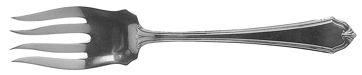 Shirley (Sterling, 1910) Individual Salad Fork by International Silver-1